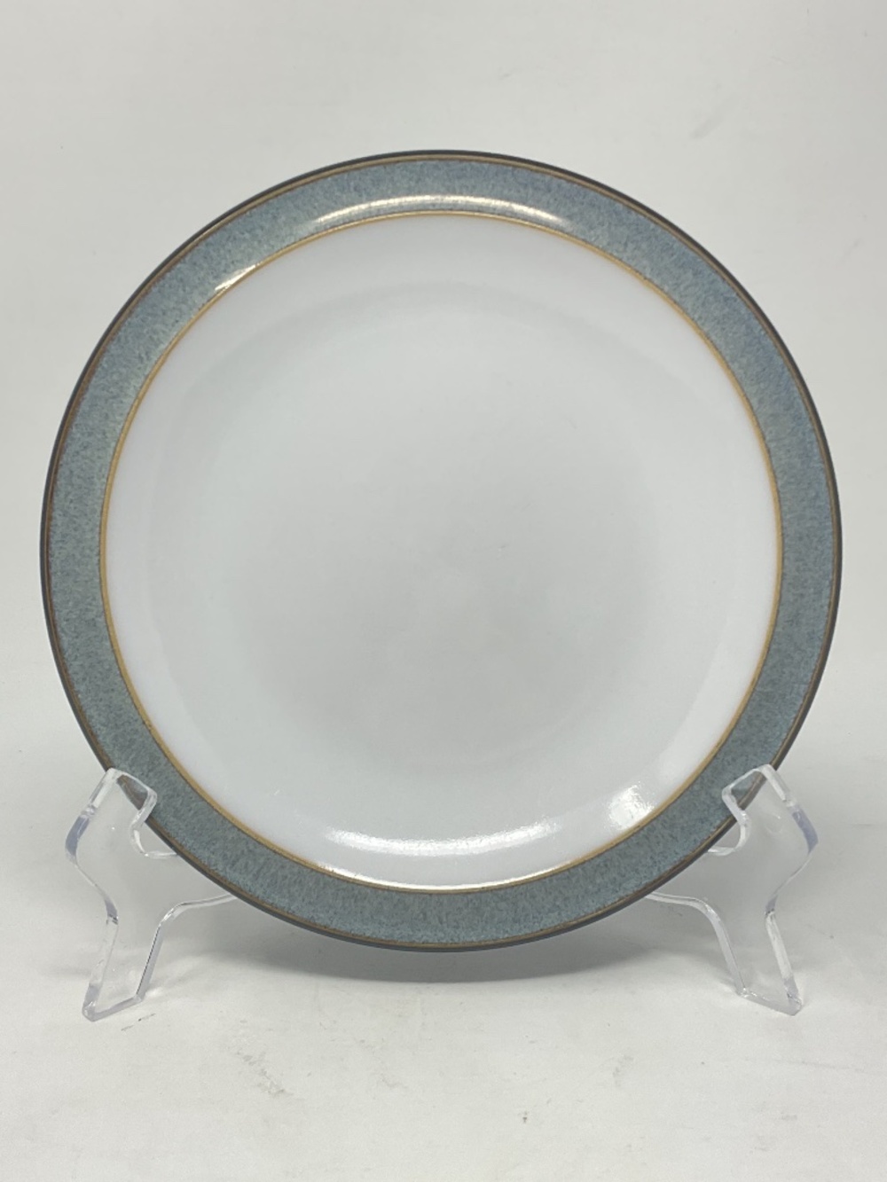 Denby Jet Grey (retired) Stoneware Side Bread Dessert Plate (8 available)